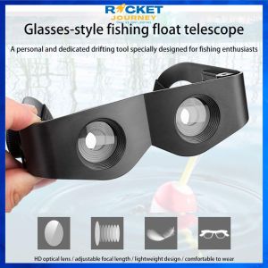 Fishing Magnifier Portable High Definition Glasses Fishing Ultralight Hand Free Binoculars Telescope For Outdoor Hunting