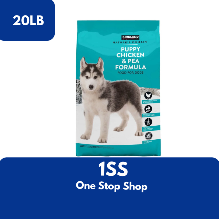 Kirkland Signature Nature's Domain Puppy, Chicken pea Formula