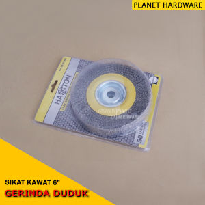 Sikat Kawat Gerinda Duduk 6 Inch Prohex / Hasston
