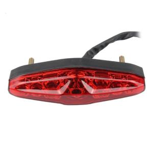 Led Tail Light LED Brake Turn Signal Rear Light Low Profile Taillights for Motorcycle ATV Scooter