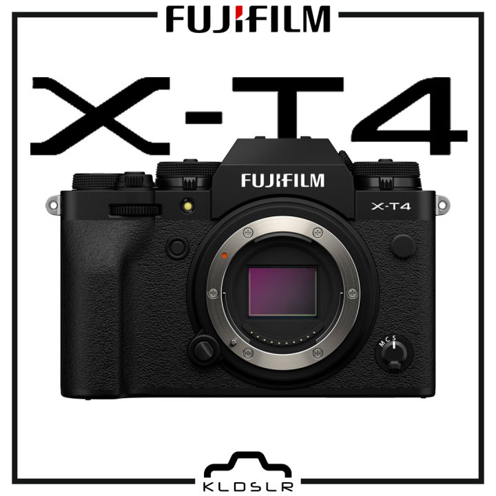 FUJIFILM X-T4 XT4 Mirrorless Digital Camera (Body Only Black