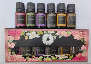 Aroma Terapi Harga 6 Botol 10 Ml Aromatherapy Essential oil Pengharum Ruangan Air Humidifier Termurah Pure Diffuser Pengharum Pewangi Ruang