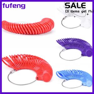 fufeng Measure Finger Sizer Ring Gauge All UK Sizes A-Z US Sizes 0-13 Plastic Stamped