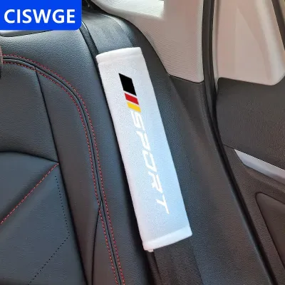 [COD] CISWGE AUTOPARTS 1 chiếc đệm dây an toàn ô tô mềm mại thoải mái đệm dây an toàn cá tính thời trang thích hợp sử dụng trên xe.
