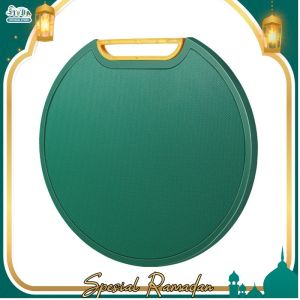 Sinda Store Talenan Bulat Hijau Emerald Anti Jamur Bakteri / Talenan Sultan Cutting Board / Talenan Bulat Bisa Putar 360 Derajat