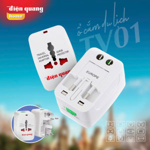 Ổ cắm du lịch Điện Quang ĐQ ESK TV01