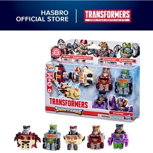 Transformers Swapticons Desert Dunes Mission 5-Pack of 2-Inch Combining Mini Action Figures Robot Toys for Kids Ages 5 and Up