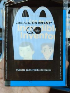 Happy Meal Readers Book I Can Be An Incredible Inventor McDonalds