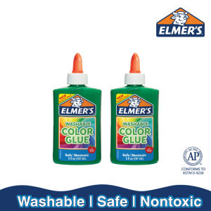 Elmer’s Opaque Color Glue [Green – Bundle of 2]