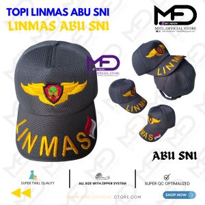 SPD BISA COD TOPI LINMAS // Topi Wings Linmas Terbaru Warna Abu SNI // Topi Jaring Linmas // Topi Lapangan Satlinmas // Topi Linmas ABU Terbaru 2024