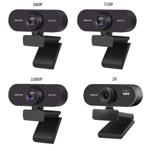2K 1080p 720p 480p webcam với builts trong giảm tiếng ồn micro và tự động tập trung cho hội nghị truyền hình và streaming