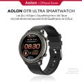 Aolon GTR Ultra สมาร์ทวอทช์ นาฬิกาอัจฉริยะ ใส่ได้ทั้งผู้ชายผู้หญิง ขนาดหน้าจอ1.46 นิ้ว โทรบลูทูธ ตรวจสอบการสุขภาพได้ตรง ออกกำลังกาย 100 + โหมดกีฬา ip67 กันน้ำ เชื่อตอได้ทั้ง IOS กับ Android สีดำ. 
