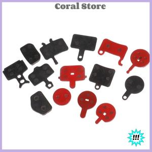 【Coral】💖【HOT SALE】🎈🎈 ผ้าเบรคไฮดรอลิกจักรยาน1คู่อะไหล่จักรยานแผ่นดิสก์เบรกเรซินสำหรับขี่จักรยาน