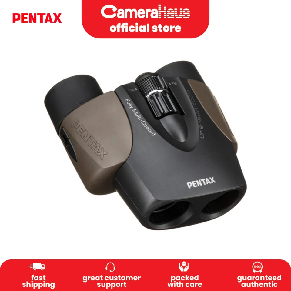 Pentax UP 8-16x21 Zoom Binoculars (61961) - Astronomy Plus - Telescopes & Astrophotography Canada