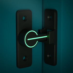 How to Choose & Install Luminous Door Lock Latch & Free Punch Door Latch
