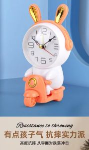 พร้อมส่งในไทย นาฬิกาปลุกแบบกระดิ่ง ลายการ์ตูนน่ารักๆ พร้อม3413