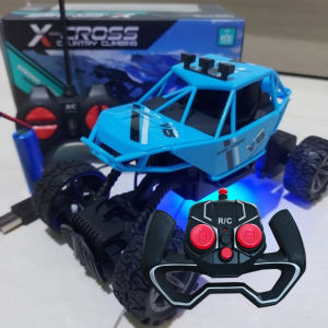 [BISA COD] Mainan Mobil Alloy Remote Control Off-Road Climbing Car RC Rock Crawler 2WD Powerful Hadiah Anak-anak