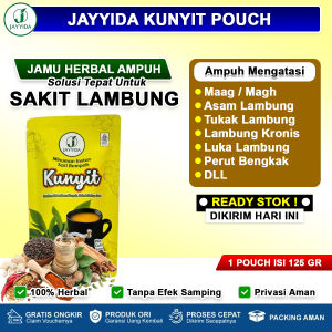 Obat Lambung Dan Maag Kronis Lambung Herbal Asli Nyeri Ulu Hati Sesak Nafas Asam Lambung Naik Magh Gerd Gastritis Tukak Lambung Sakit Perut Melilit Mual Dan Muntah - Jayyida 1 Box 12 Sachet