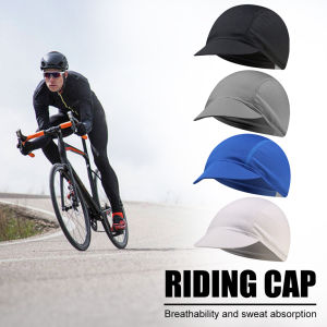 Summer Solid Color Outdoor Riding Cycling Cap Sunscreen Mesh Elastic Hat