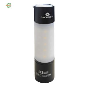 LED Camping Light 2600mAh Outdoor Camping Light 350LM Camping Flashlight IPX4 Waterproof Last Up To 7H Battery Operated for Fishing Hiking [Winnereco World]