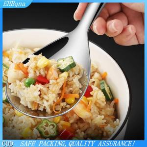 COD 304 thép không gỉ muỗng gạo chống bỏng công suất lớn dày nồi muỗng đa mục đích Bộ đồ ăn tự chọn phục vụ thìa