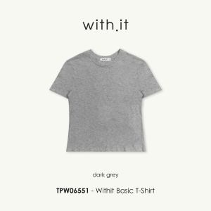 Withit signature regular T-shirt เสื้อยืดแขนสั้น - TPW06551