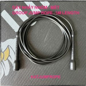 Dây nhảy thể dục nhóm - dây nhảy pvc dài 5 mét - katjumprope