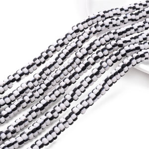 110 cái/túi 6x3mm phẳng Vòng Polymer xi lanh đất sét nhựa hạt miếng đệm lỏng HANDMADE HẠT cho tự làm làm đồ trang sức Boho Vòng đeo tay Vòng cổ (39cm/sợi)