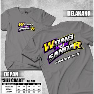 Casual Original WONG KOK SANGAR Cool Motif T-Shirt - Cool Short Sleeve MenS And WomenS T-Shirt Cotton Combed Comfortable To Wear