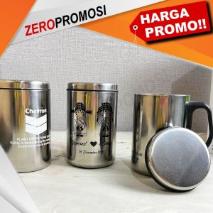 Souvenir Cetak Mug Reliable CO-316 Stainless 350ML