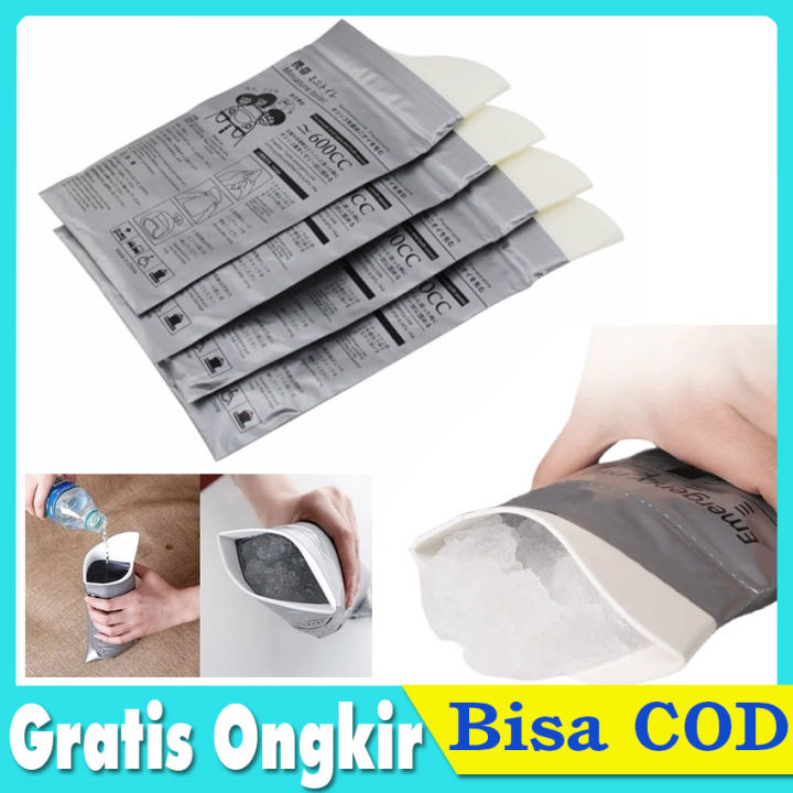 Emergency Urine Bag Kantong Kencing Urine Bag Toilet Bag Travel Urinal Bag Muntah Alat Pipis