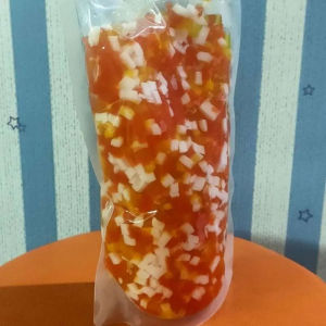 MR Jelly Rasa Buah 1Kg / 500gr Nata De Coco Topping Minuman Jeli Campuran Es Puding Jely Agar Ager