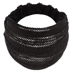 GONG4 Vintage Retro Wash Face Headwear Solid Color Summer Korean Style Hair Band Female Hair Hoop Wide Edge Headband Headdress