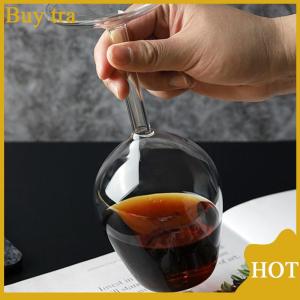 [Buytra] Creative Upside Down Goblet Wine Cup Funny Party ware Wedding Flutes High Borosilicate Inverted Wine
