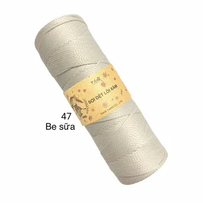 Sợi dệt trơn full bảng màu có tem mác