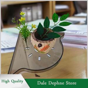 [Dale Dephne] Bể cá góc lưu trữ giá đục lỗ miễn phí lưu trữ Giá bể cá cảnh quan hàng đầu khung thủy canh cây xanh khay