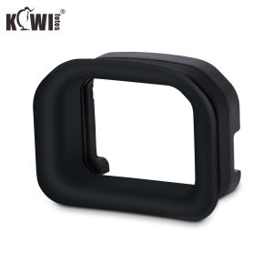 KIWIFOTOS Long Camera Eye Cup Eyecup Soft Silicone Viewfinder Eyepiece For Canon EOS R5 Mark II