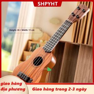 [COD] SHPYHT Giao hàng địa phương 1pcs học tập quà tặng giáo dục 26 35cm trẻ em guitar 4 dây nhạc cụ với mái chèo mô phỏng yukrili Đồ chơi âm nhạc