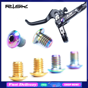 RISK A Whole/Separate Oil Cylinder Lid Bolts for Shimano Bike Brake Lever Titanium Disc Fixed Screw Bicycle Hydraulic Brake Bolt