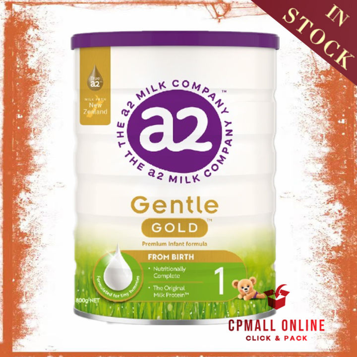 A2 Gentle Gold Premium Infant Baby Formula Baby Milk Step 1 金装婴儿奶粉1段 ( 800g ) ( Made in New Zealand )