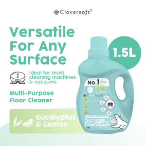 *NEW LAUNCH* Cloversoft Plant-Based Multi-Purpose Floor Cleaner 1.5L (Machine Safe)