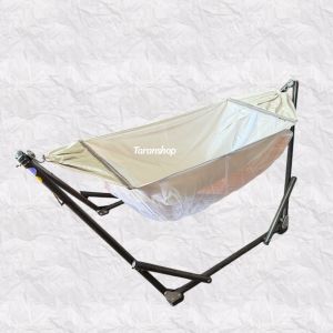 [ใหม่] M. เปลเด็ก [ผ้ากันไรฝุ่น] เปลพร้อมมุ้งรอบเปล  เปลนอนเด็ก เปล ร้านTaranshop