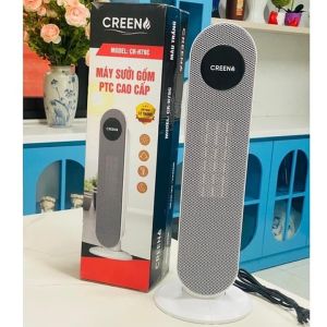 Máy sưởi gốm ceramic inverter CREEN 2000W an toàn cho trẻ nhỏ không đốt cháy oxy hàng chính hãng