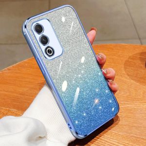 Soft Case Oppo A3 Pro 5G Luxury Gliter Silicon Plating Transparant