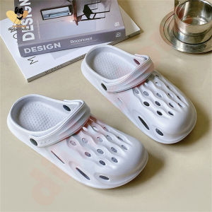 DS รองเท้าแตะ รองเท้าหัวโต ระบายอากาศ ส้นหนา 3 ซม เบาสบาย กันลื่น รองเท้าหัวโตมีเชือกแฟชั่น สําหรับผู้หญิงและผู้ชาย รองเท้าผู้หญิง รองเท้าแตะชาย รองเท้า รองเท้าแตะผู้หญิง ไซส์ 36-43