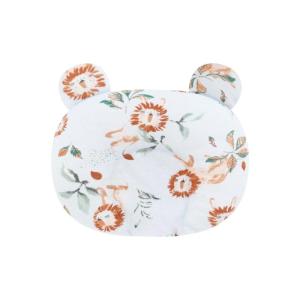 Breathable Baby Pillow For 0-12 Months Ergonomic Head Support For Strollers And Sleep Polyester Cotton Infant Cushion