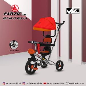 Sepeda Anak Roda Tiga / Tricycle Exotic ET-1268 / 1267 / 608-7-8 Sepeda Stroller Anak
