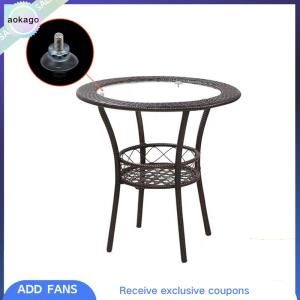 Aokago 5ชิ้น M6 M8สกรูยางดูดใส Sucker ตะขอพลาสติก