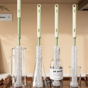 New Retractable Water Bottle Cleaning Brush Multi Purpose Long Handle Thermos Blender Kitchen Milk Bottle Washing Tool