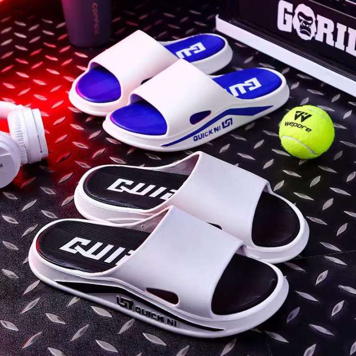 Summer slippers indoor bathroom bath non-slip beach slippers men - Main Image